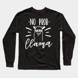 Llama Drama Long Sleeve T-Shirt